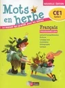 Mots en herbe CE1 - Manuel - 2016