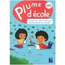 Plume d'école MS - Cahier de Mathématiques et Découverte du Monde 2022