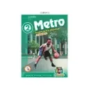 Metro: Level 2: Student Book and Workbook with Online Practice - Second edition 2023