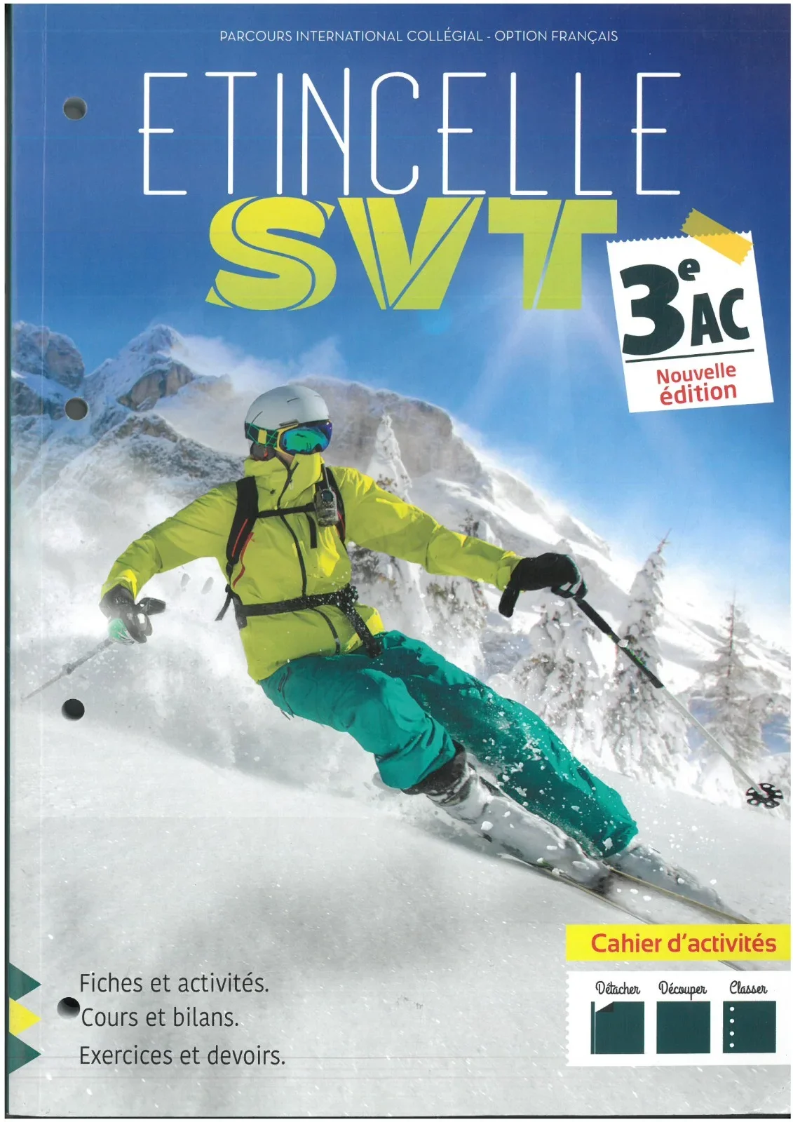 ETICELLE SVT CAHIRE D'ACTIVITES 3AC