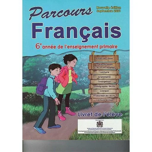 Parcours français 6éme primaire élève 2022
