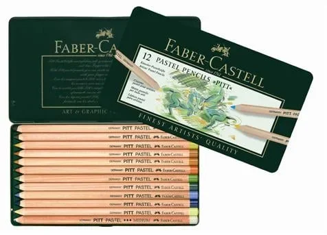 12 PITT PASTEL PENCILS
