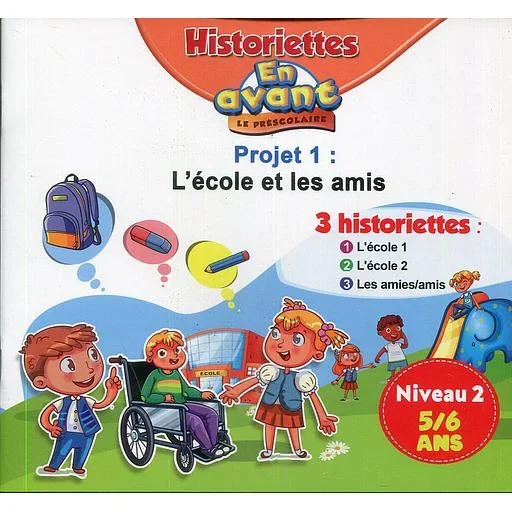 STORIETTES EN AVANT 5/6 PROJET 1