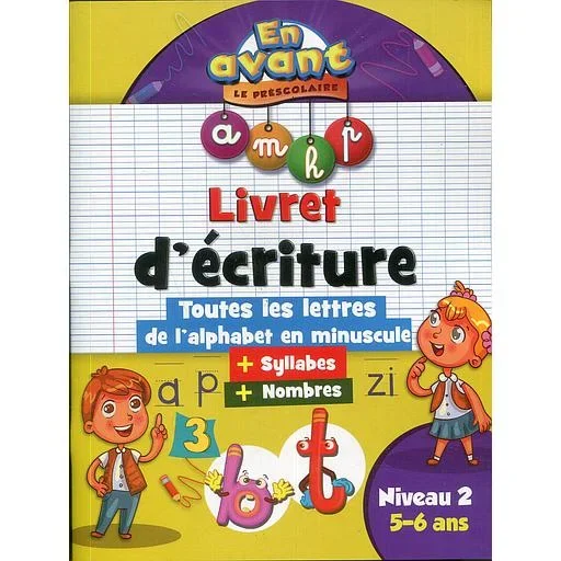 EN AVANT 5/6 LIVRET D'ECRITURE