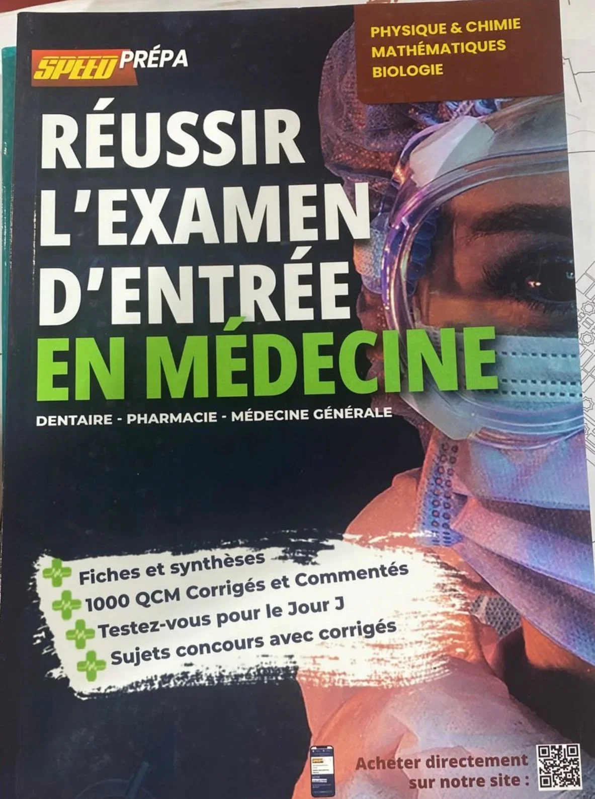 REUSSIR L'EXAMEN D'ENTREE EN MEDECINE