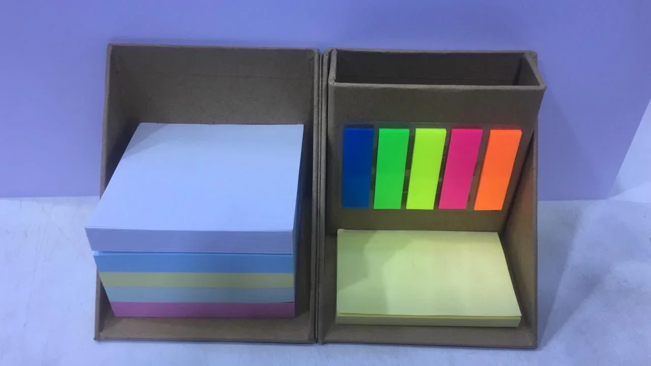 SUPPORT DE RANGEMENT MULTIFONCTION + POST-IT