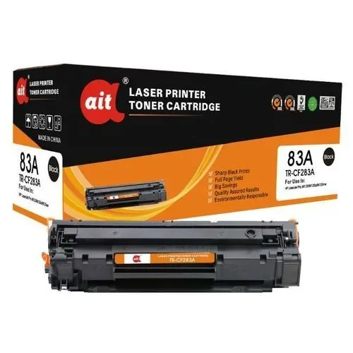 Ait 83a LaserJet Toner Cartridge - cf283a - Black.