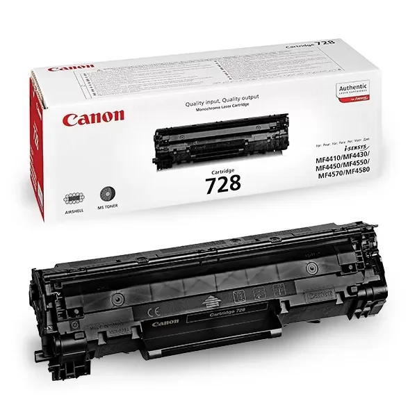 Canon 728 Noir Toner Original (3500B002AA)