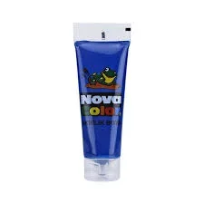 Peinture acrylique 75ml Bleu NOVACOLOR Réf : NC-257