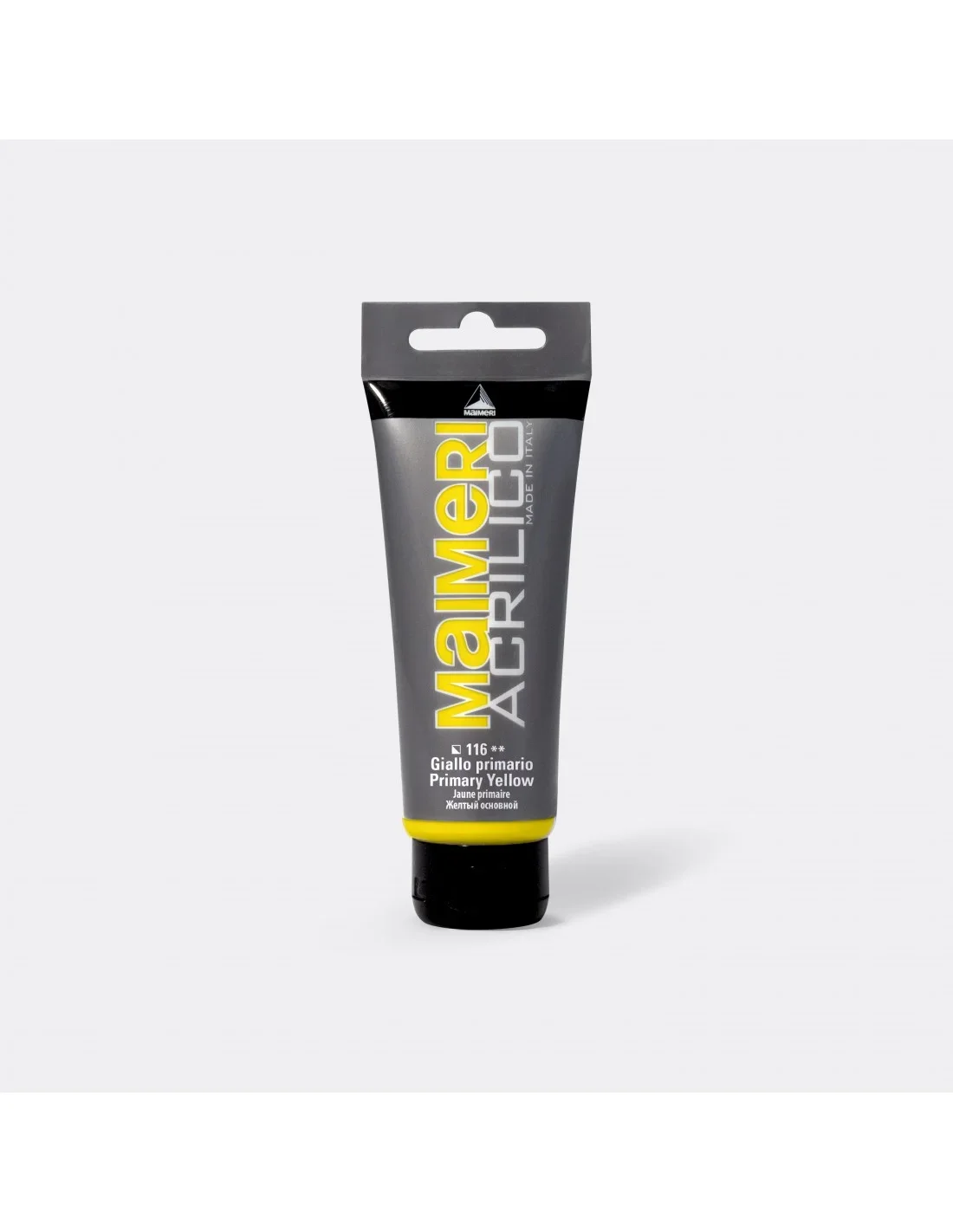 MAIMERI 116 ACRILIQUE JAUNE PRIMAIRE 75ML MADE IN ITALY