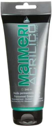 MAIMERI 340 ACRILIQUEVERT PERMANENTE FONCE 200 ML MADE IN ITALY