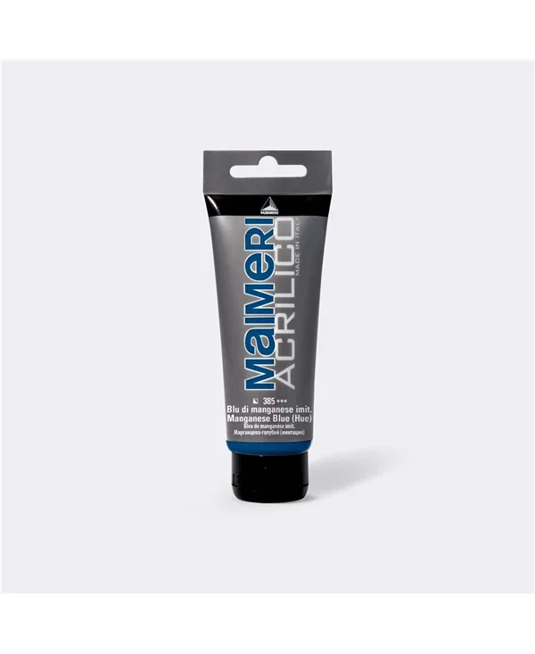 MAIMERI 385 ACRILIQUE BLEU DE MANGANÈSE IMITE 200 ML MADE IN ITALY