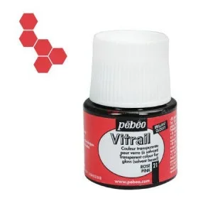VITRAIL 21 PEBEO ROSE 45ML