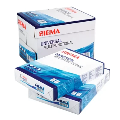 RAME PAPIER SIGMA UNIVERSAL MULTIFUNCTIONAL A4 80GS  500f