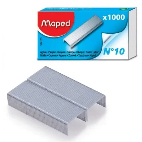 AGRAFES N°10 X1000 FOURREAU - MAPED