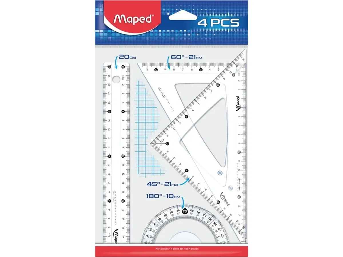 KIT TRACAGE START 20CM ECO 4P SACHET - MAPED