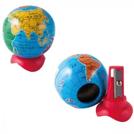 TAILLE CRAYON GLOBE 1 TROU DISPLAY  -  MAPED