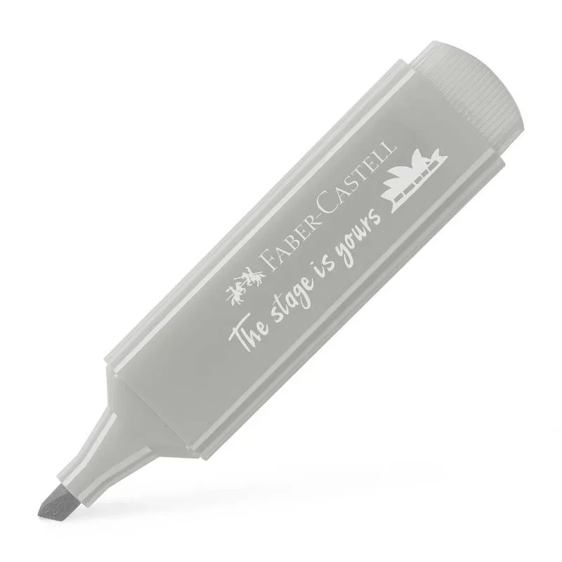 Surligneur Textliner 46 Pastel gris  -  FABER CASTELL