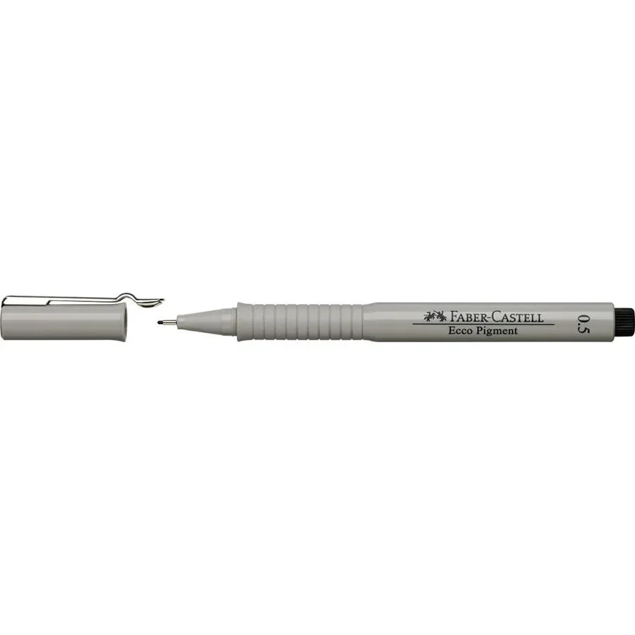 ECCO PIGMENT 0,5 MM NOIR -   FABER CASTELL