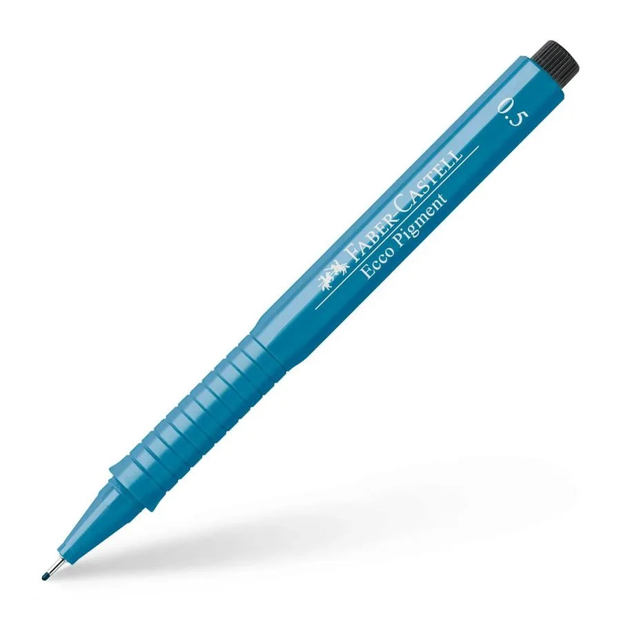 ECCO PIGMENT 0.5 MM BLEU  - FABER CASTELL