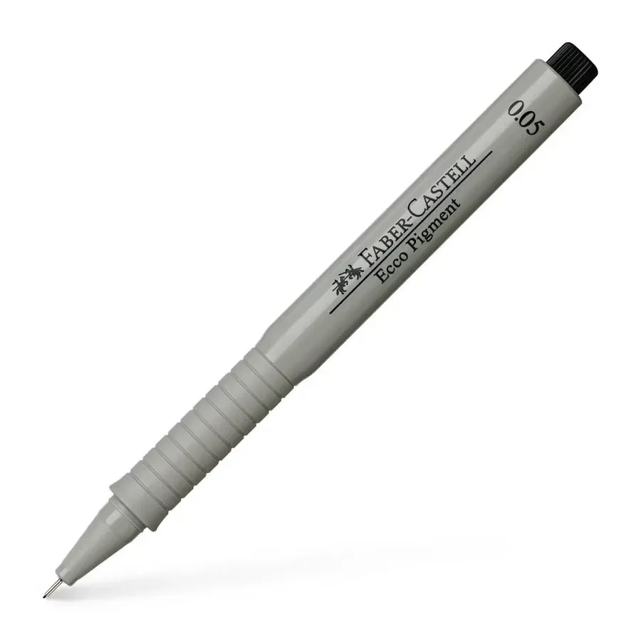 ECCO PIGMENT 0,05 MM   NOIR   - FABER CASTELL