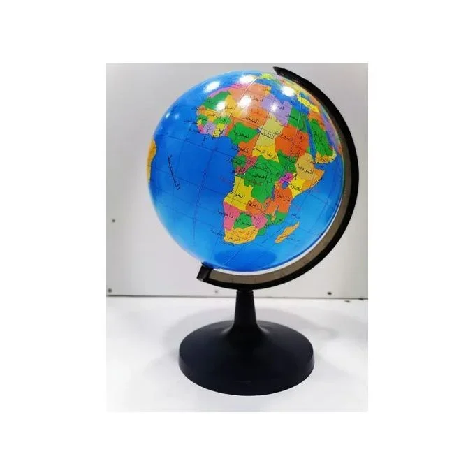 Carte de l'Atlas Globe terrestre du Monde en arabe