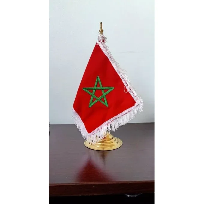 DRAPEAU MAROCAIN DE BUREAU