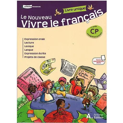 Le nouveau vivre le français CP Livre