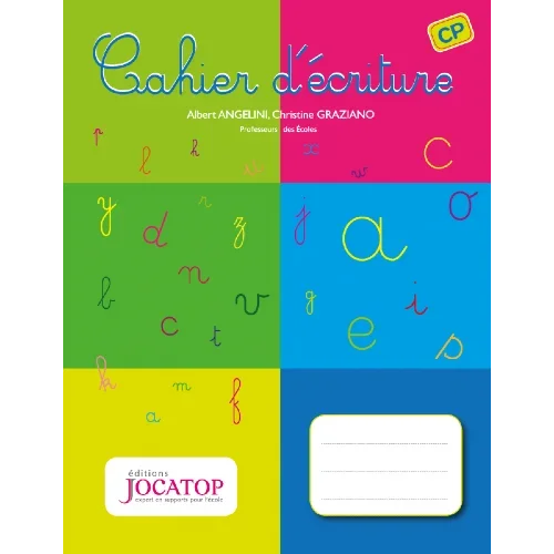 Cahier d'écriture CP - JOCATOP