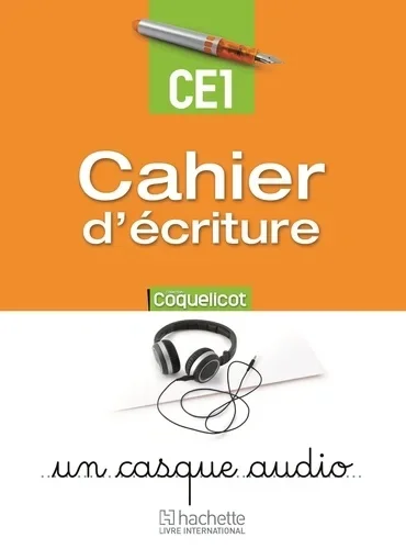 Coquelicot CE1 - Cahier d'écriture