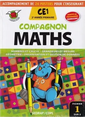 Compagnon Maths CE1 Fichier 1&2