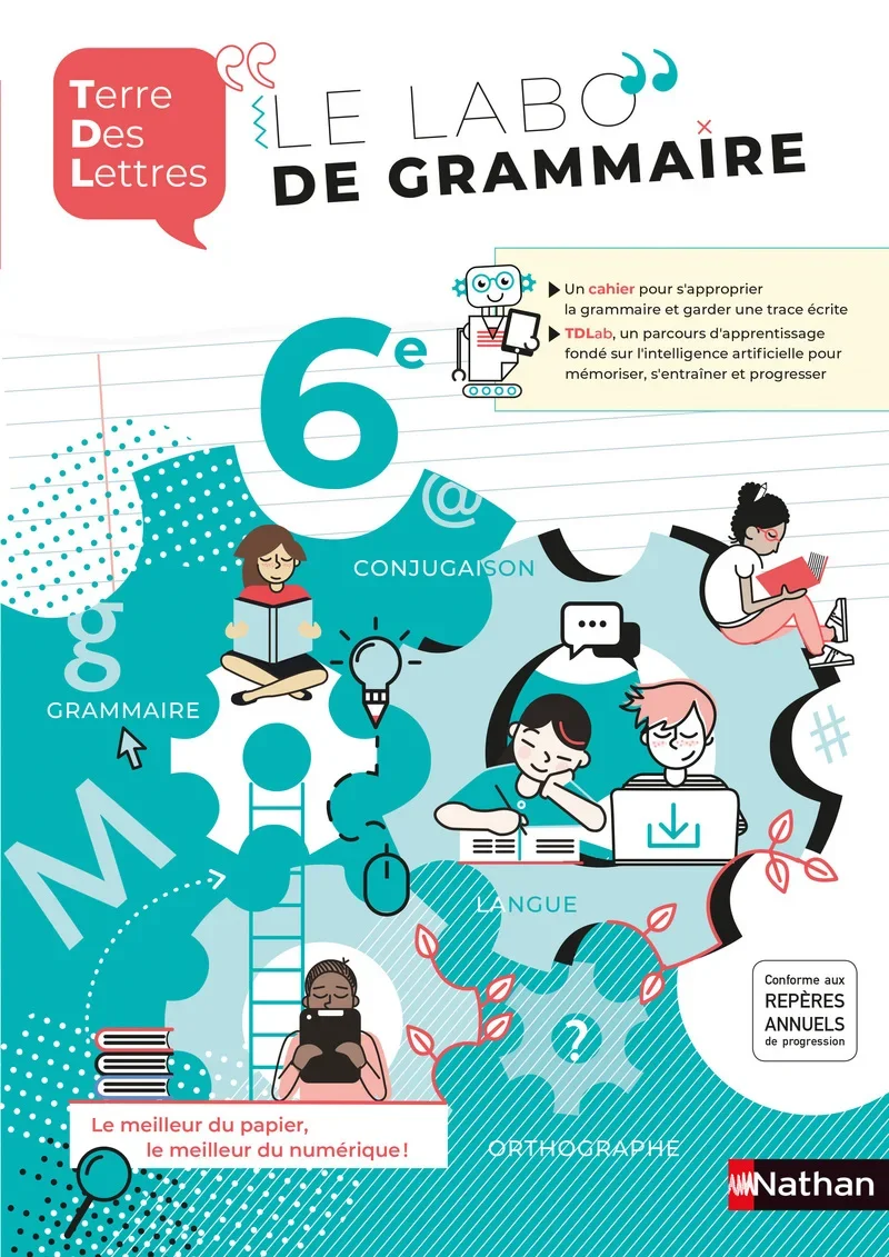 Le Labo de grammaire 6e - Terre des Lettres - Édition 2020